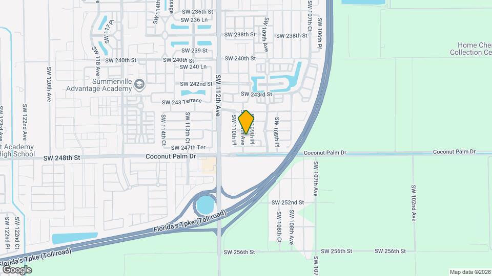 24651 SW 110th Ave Map and Location Details