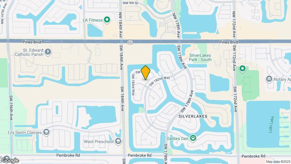 450 SW 182nd Way Mapa y Detalles de la Ubicación