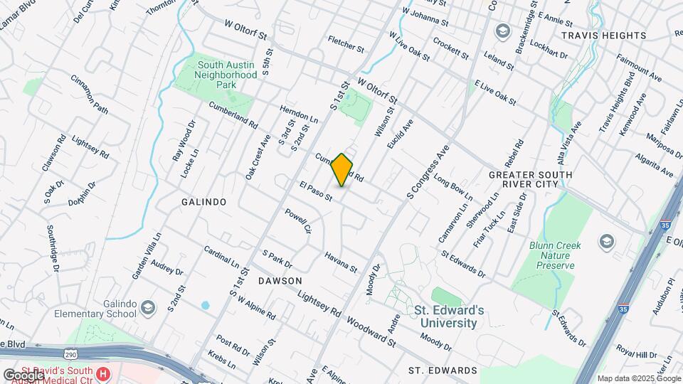 2710 Wilson St Map and Location Details