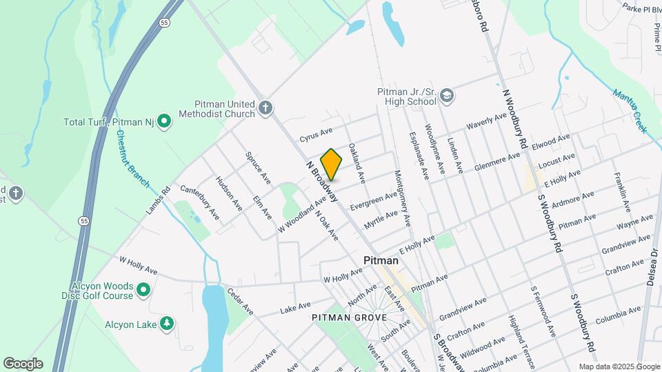 407 N Broadway Map and Location Details