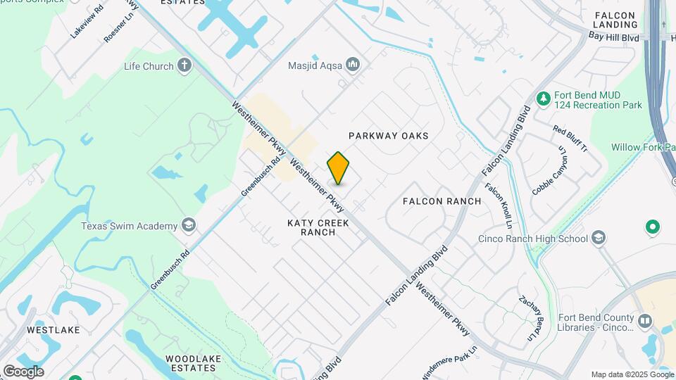Solea Cinco Ranch 55+ Active Adult Map and Location Details