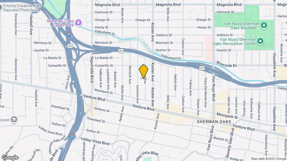 4703 Saloma Ave Map and Location Details