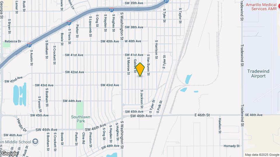 4210 S Jackson St Map and Location Details