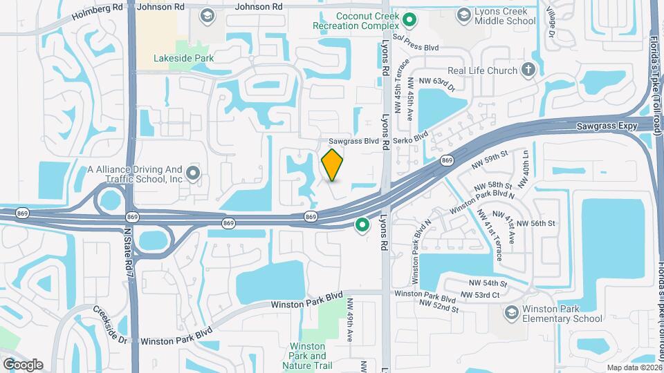 5738 NW 48th Ave Map and Location Details