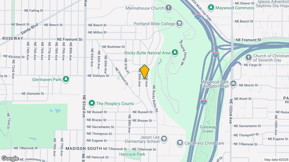 2923 NE 92nd Ave Map and Location Details