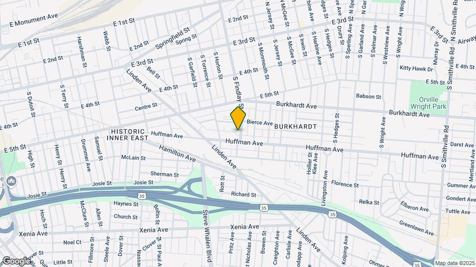 279 S Findlay St Map and Location Details