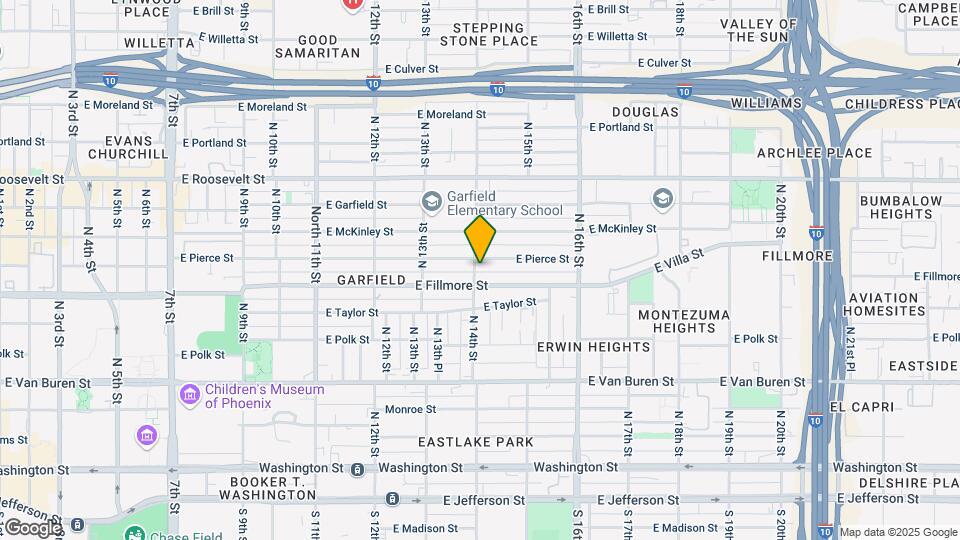 617 N 14th St Map and Location Details
