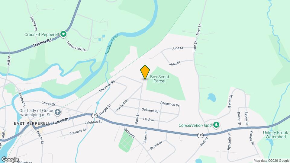 27 Pine St Mapa y Detalles de la Ubicación