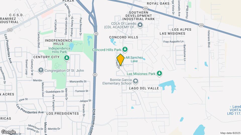 1007 Warren Ave Map and Location Details