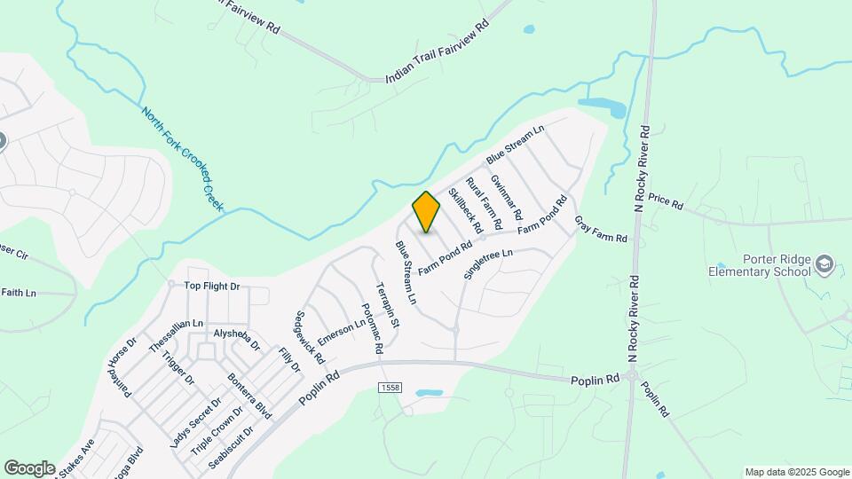 1012 Garden Web Rd Map and Location Details