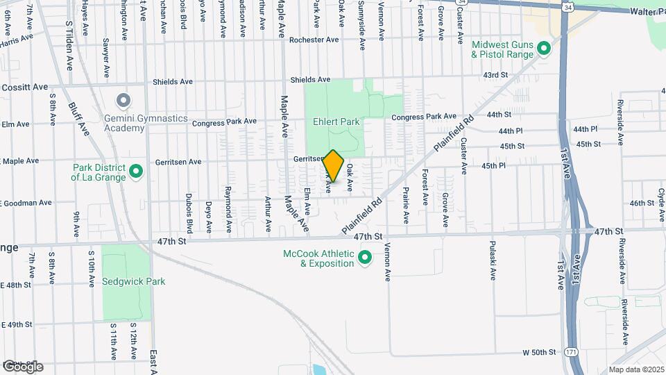 4533 Park Ave Map and Location Details