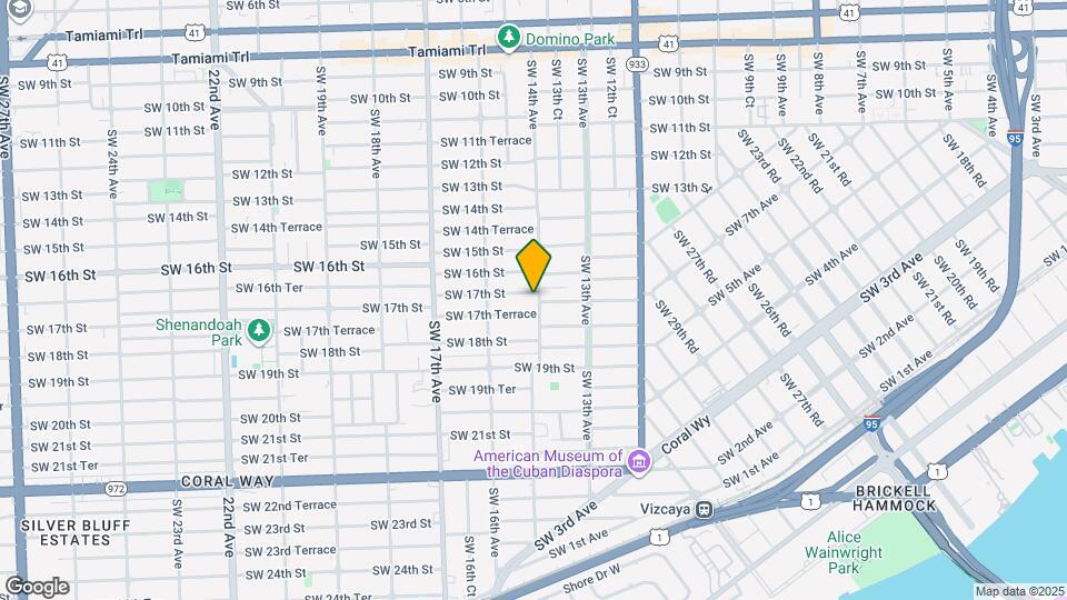 1700 SW 14th Ave Map and Location Details