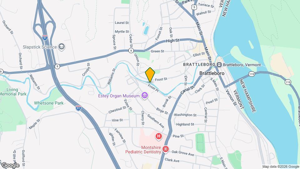 58 Frost Pl, Unit Frost Place Duplex Map and Location Details