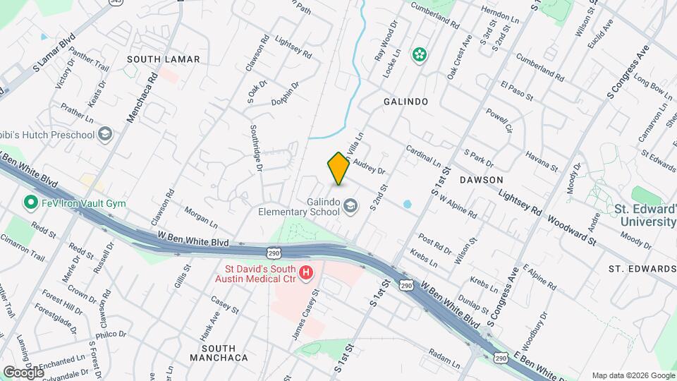 3711 Garden Villa Ln Map and Location Details