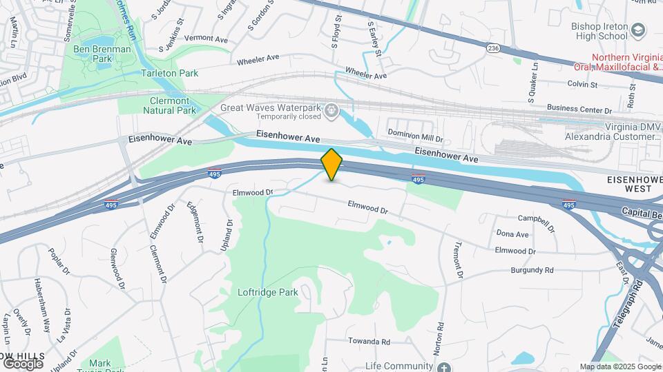 3854 Elmwood Towne Way Map and Location Details