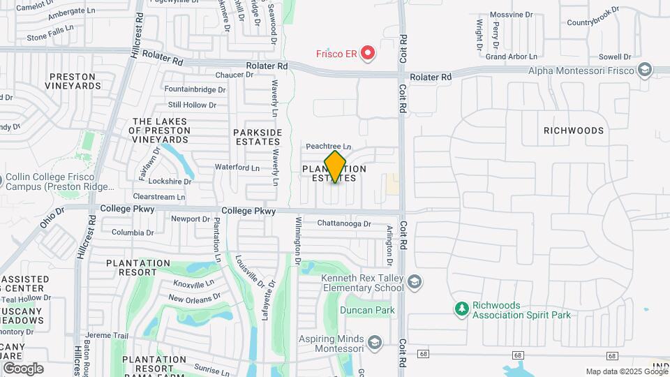 6410 Nottoway Ct Map and Location Details