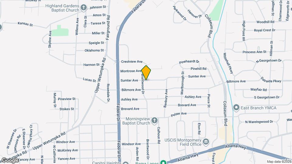 2804 Sumter Ave Map and Location Details