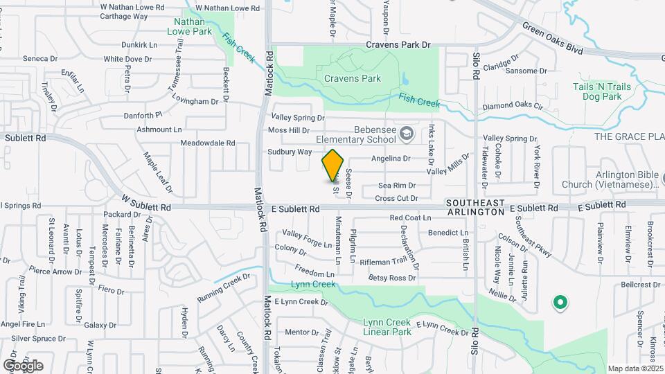 6112 Wall St Map and Location Details