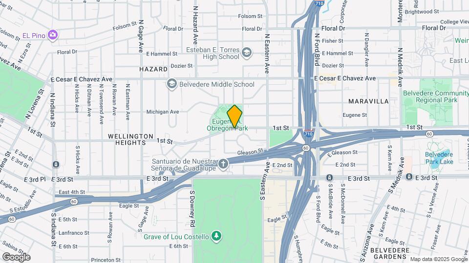 4126 1st St Map and Location Details