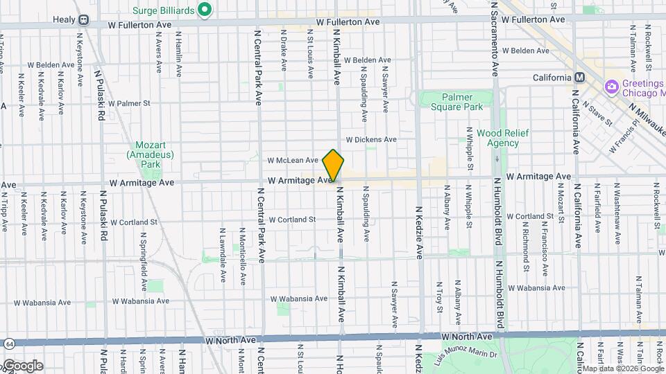 1946 N Kimball Ave, Unit # 02 Map and Location Details