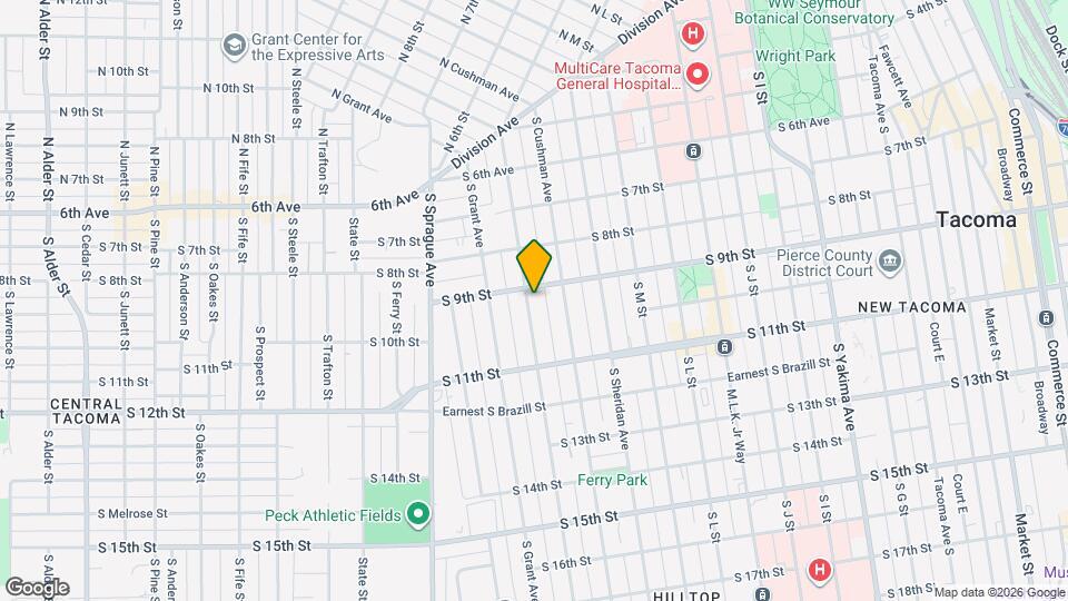 907 S Ainsworth Ave Mapa y Detalles de la Ubicación