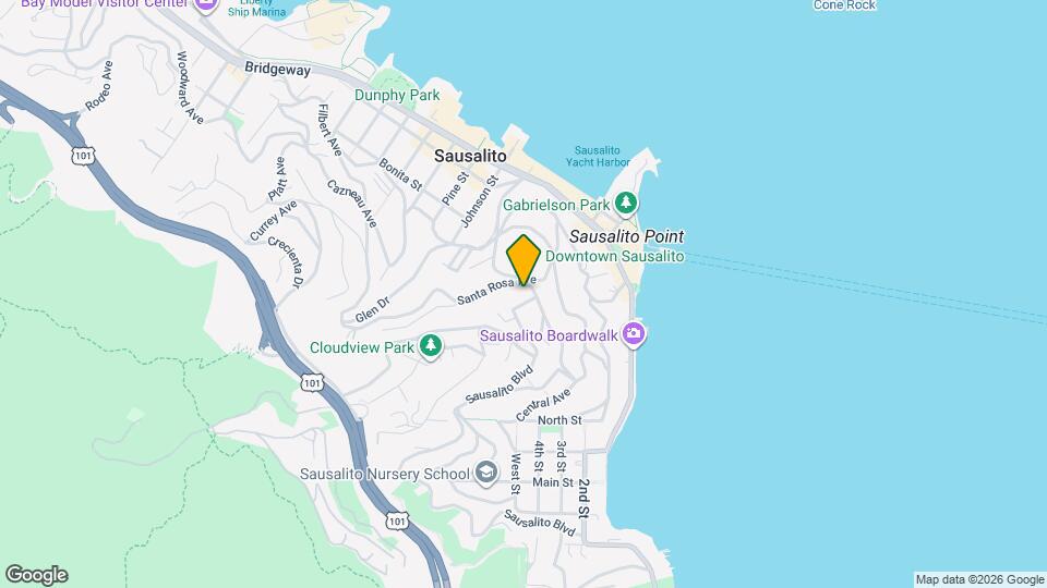 141 San Carlos Ave Map and Location Details