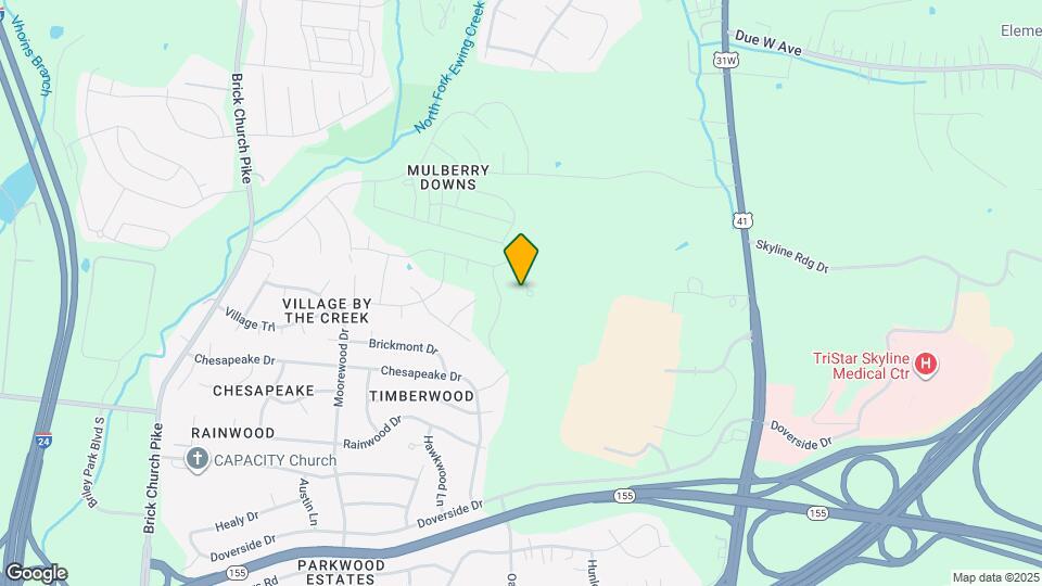 4428 Skyridge Dr Map and Location Details