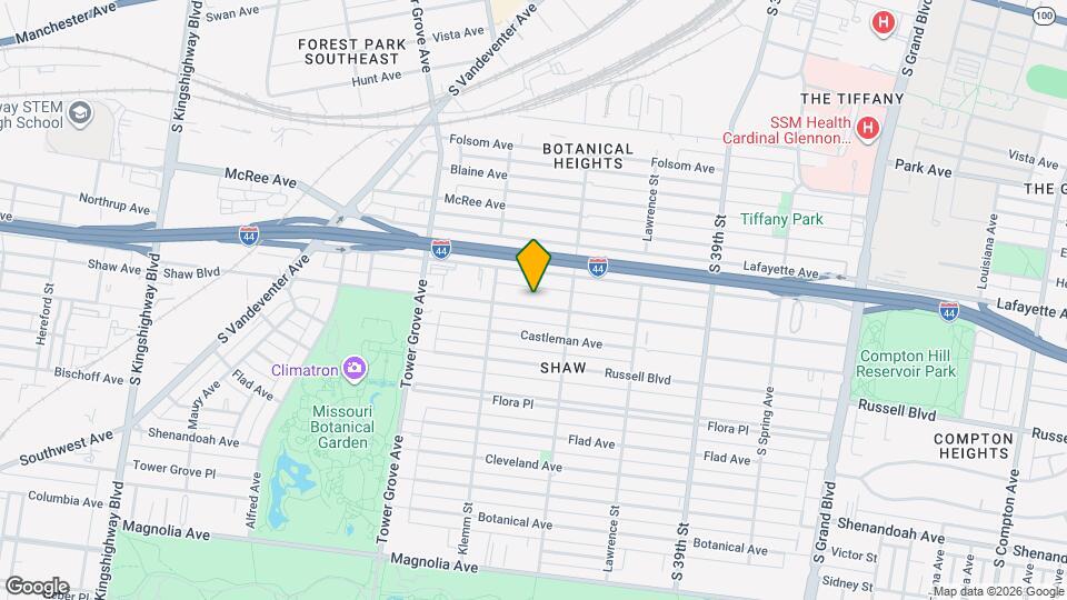 4141 Shaw Blvd Map and Location Details