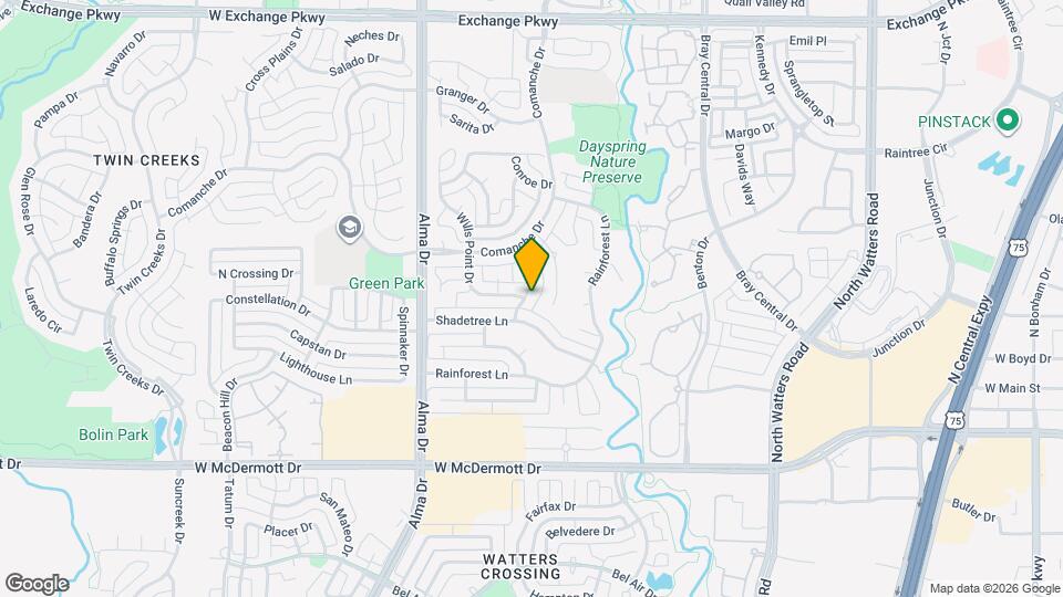 502 Overhill Dr Map and Location Details