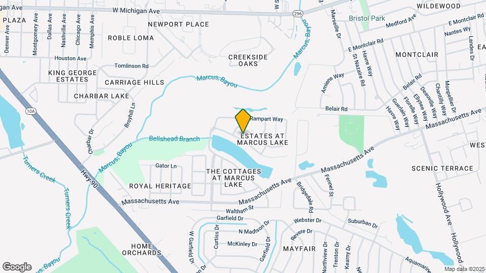 6068 Toulouse Dr Map and Location Details