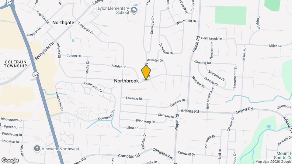 3013 Niagara St Map and Location Details