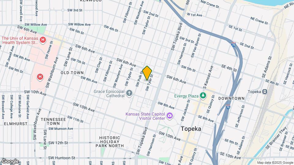 602 SW 7th St Map and Location Details