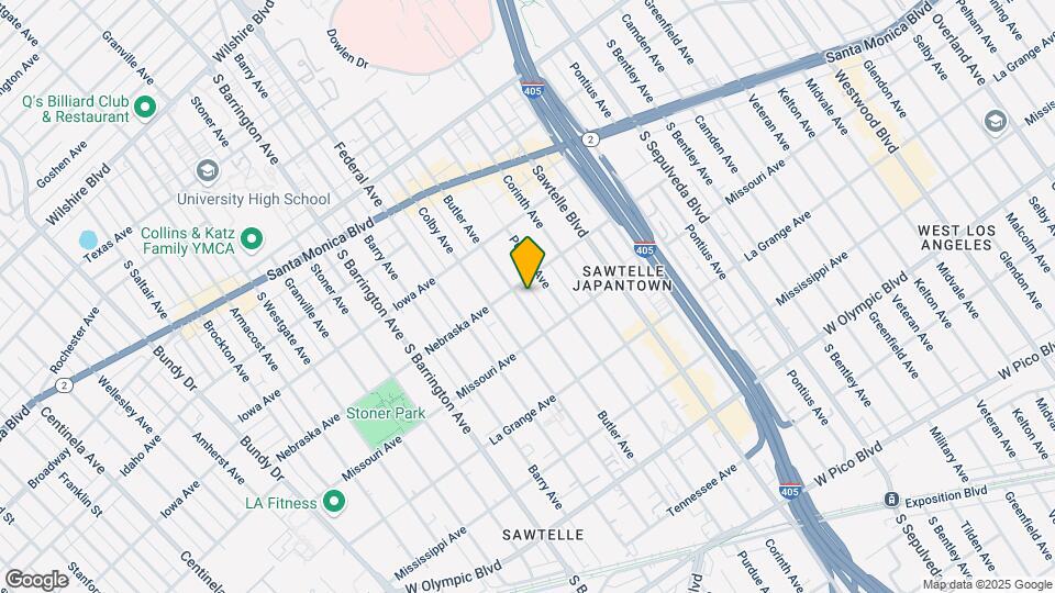1812 Butler Ave Mapa y Detalles de la Ubicación