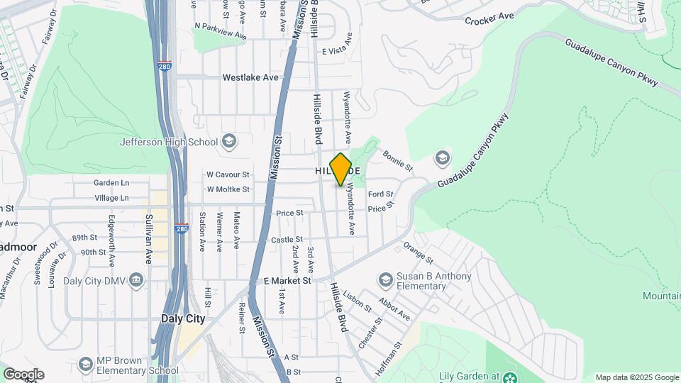 345 Abbot Ave Map and Location Details