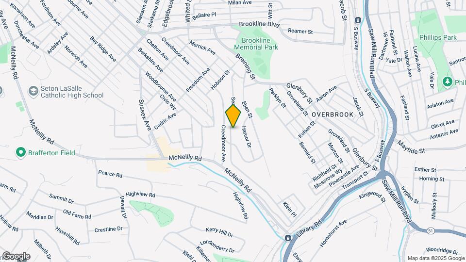 1737 Seaton St Map and Location Details