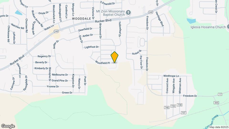 158 Woodfield Pl Map and Location Details