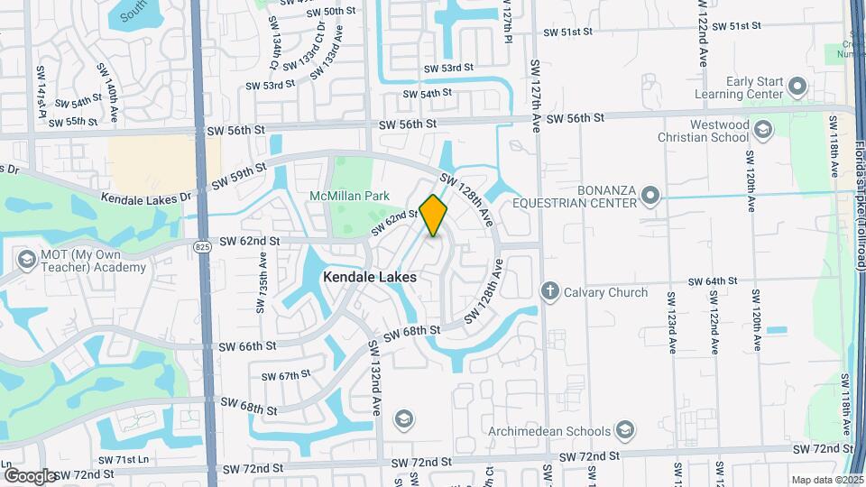 6155 SW 130th Ave Map and Location Details
