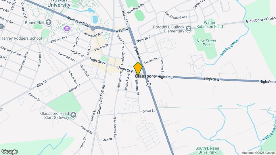 6 Williams St Map and Location Details