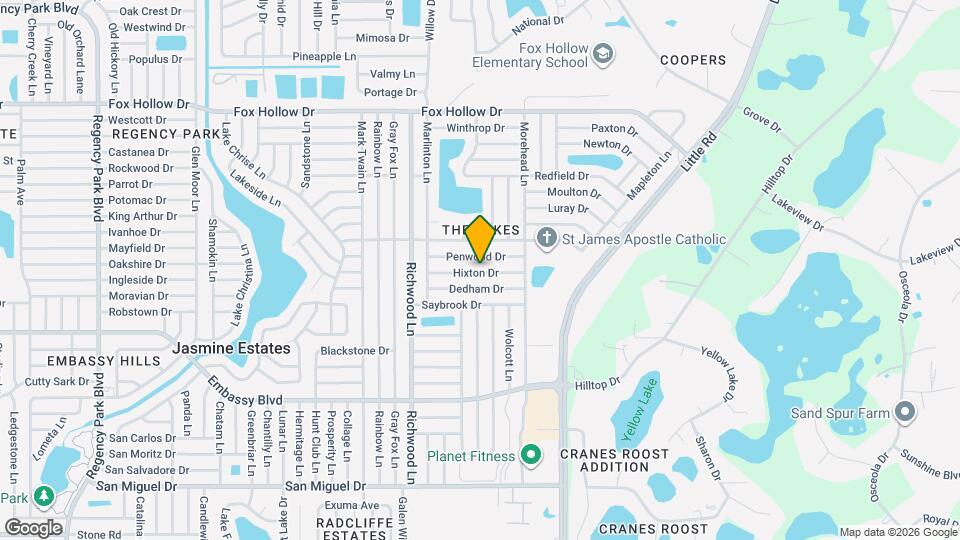 8151 Hixton Dr Map and Location Details