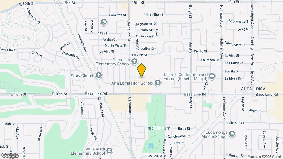 8777 Lomita Dr Map and Location Details