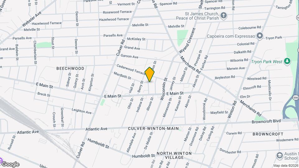 42 Durham St Map and Location Details