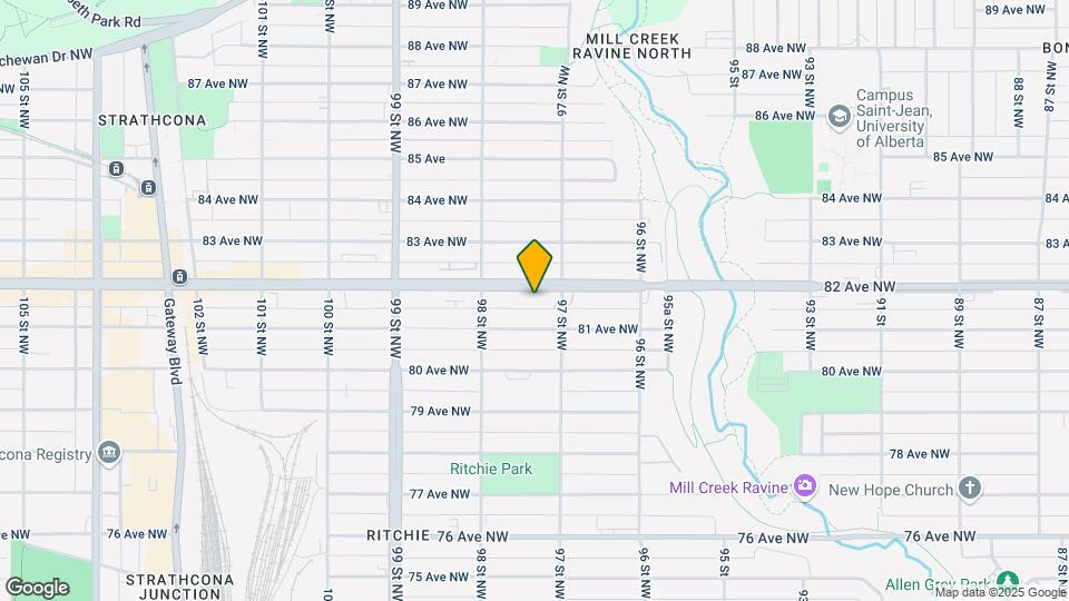 9717 82nd Ave NW Map and Location Details
