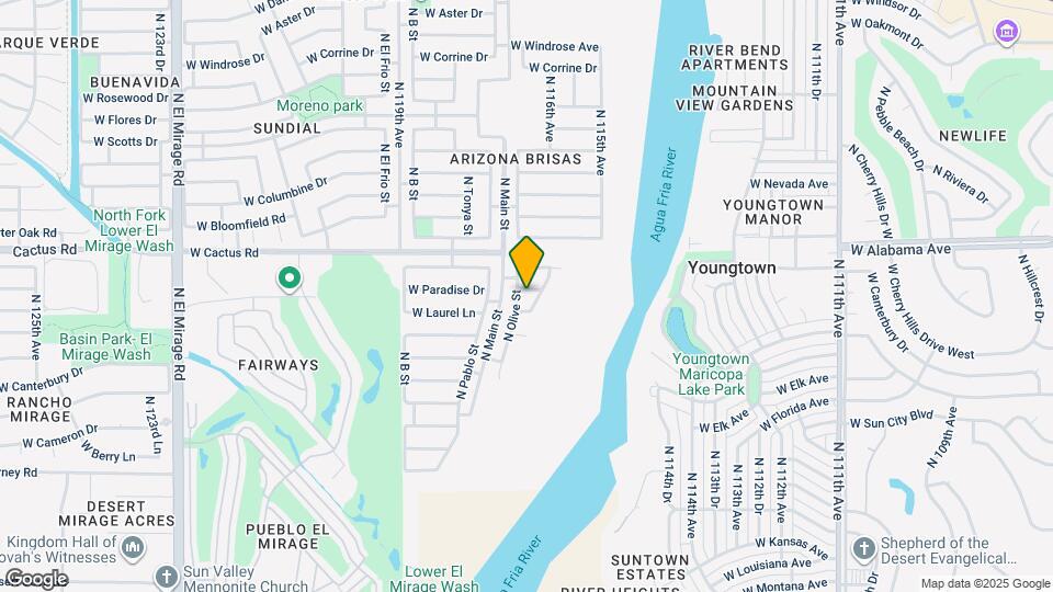 11529 W Paradise Dr Map and Location Details