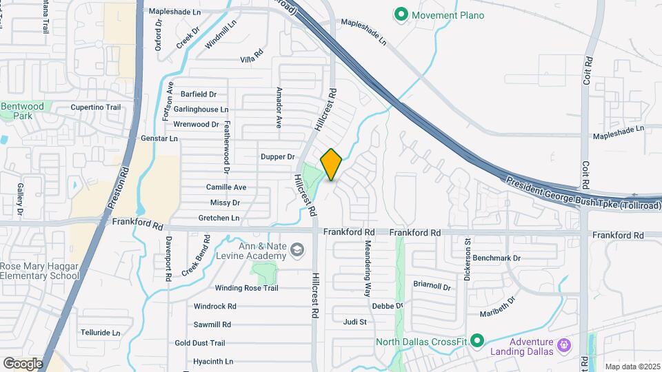 6922 Aspen Creek Ln Map and Location Details