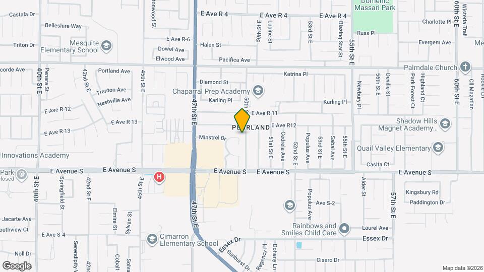 4853 Minstrel Dr Map and Location Details