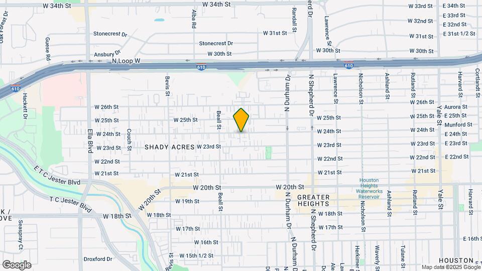 1010 W 24th St Mapa y Detalles de la Ubicación