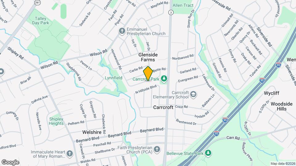 120 Homewood Rd Map and Location Details