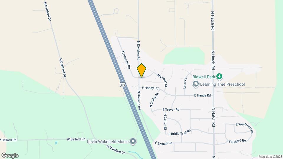 18116 N Division Rd Map and Location Details