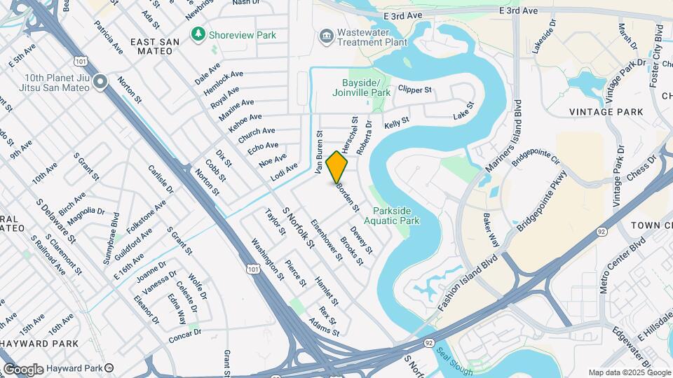 1652 Borden St Map and Location Details