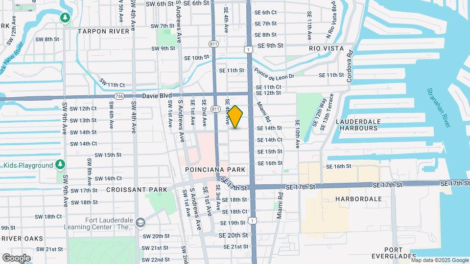414 SE 14th St Map and Location Details